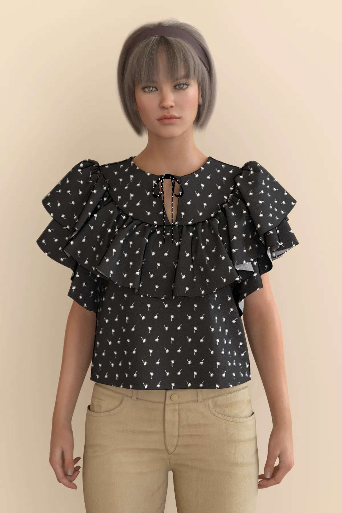 Loujain Top (Black)