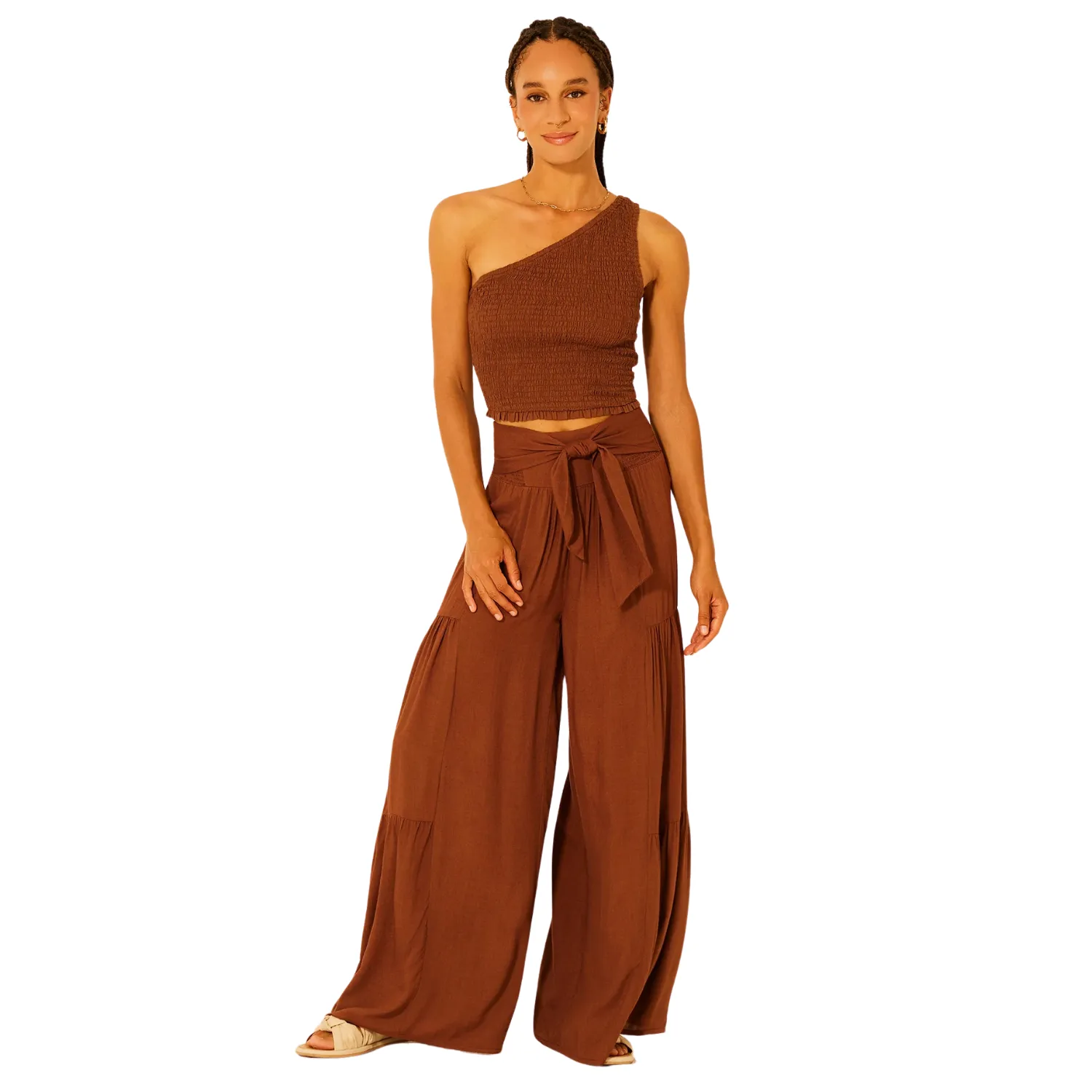 Luna Pant Frial Brown