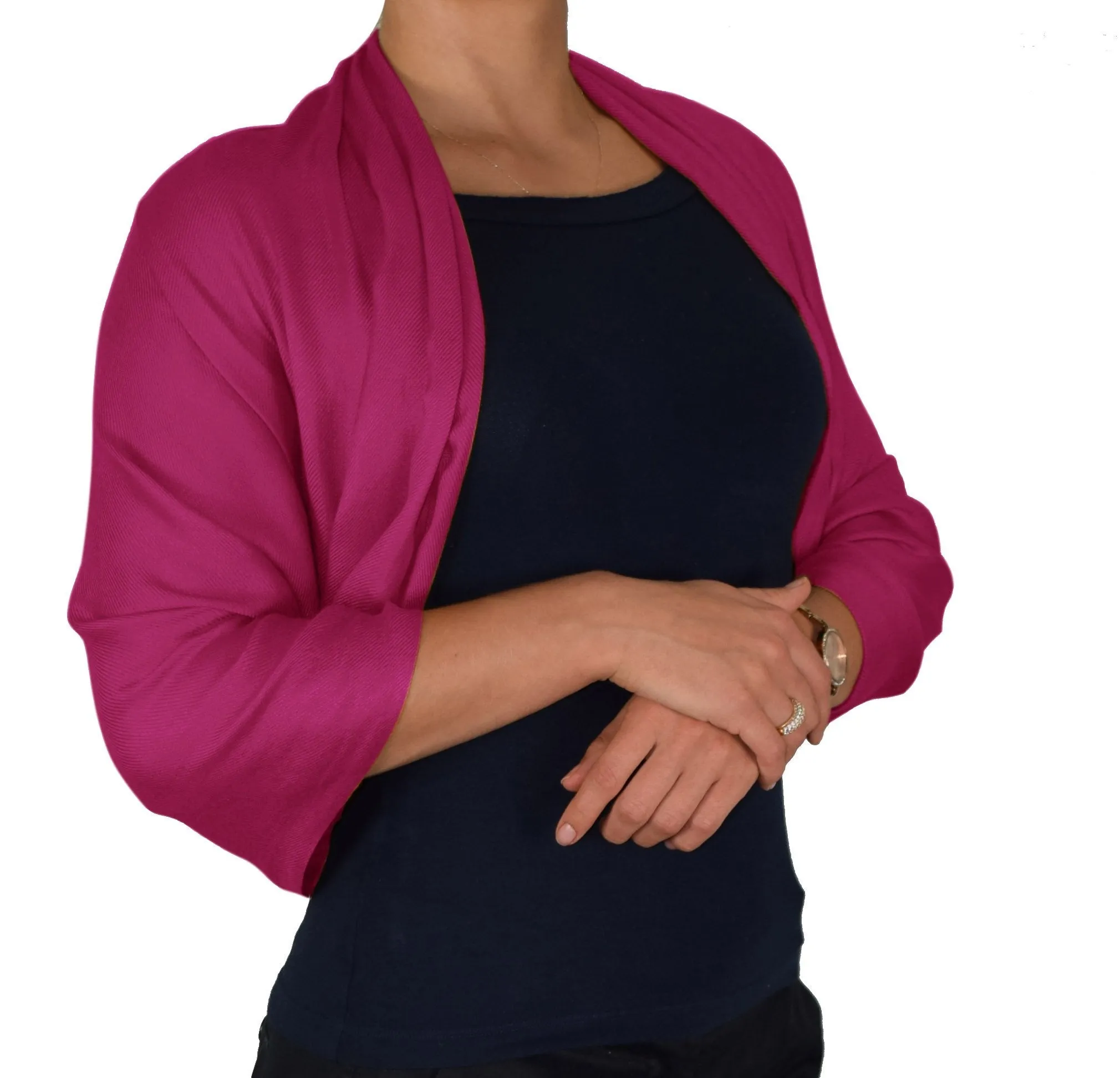 Magenta Pashmina Shawl Wrap Scarf