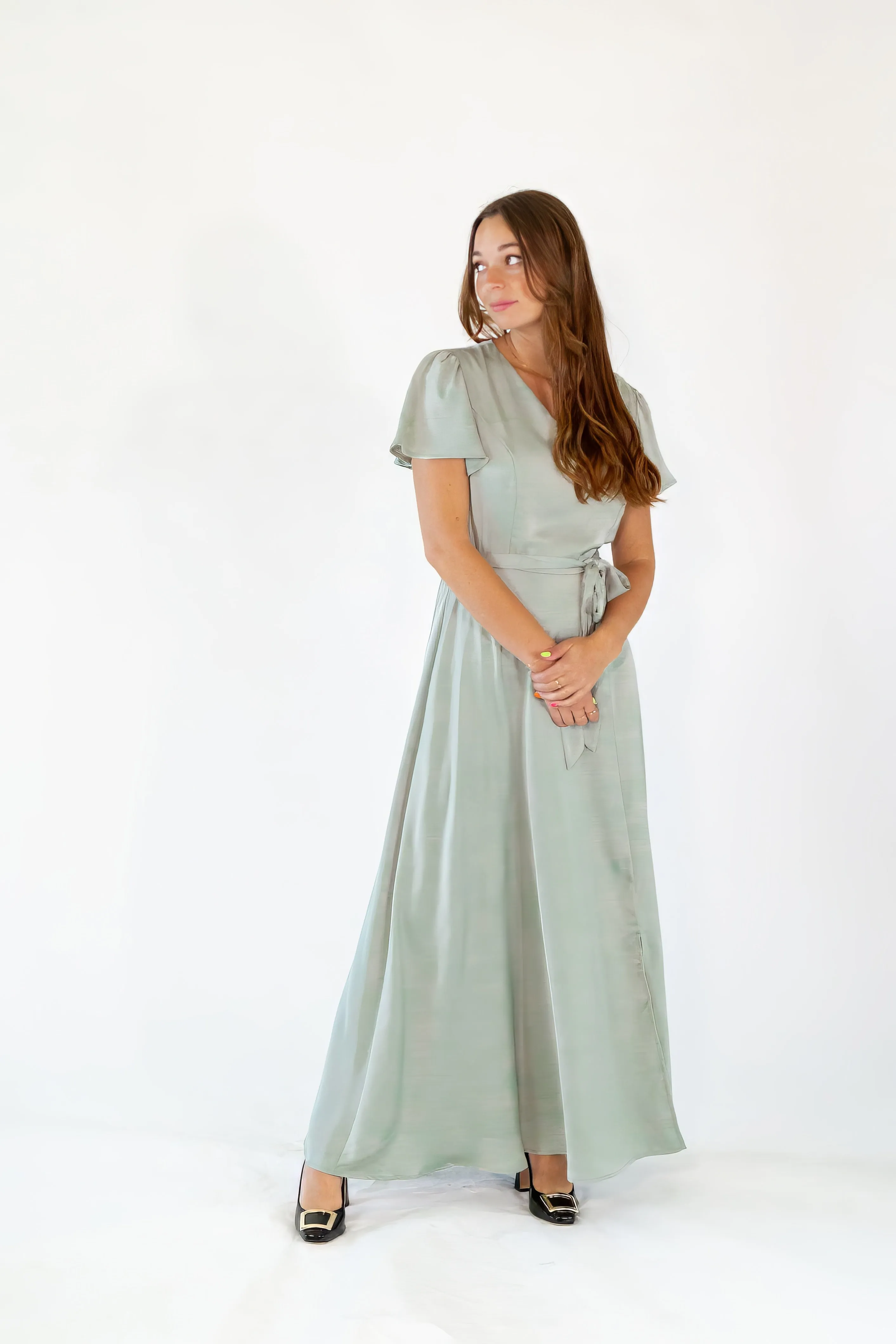 Meadow Sage Green Dress