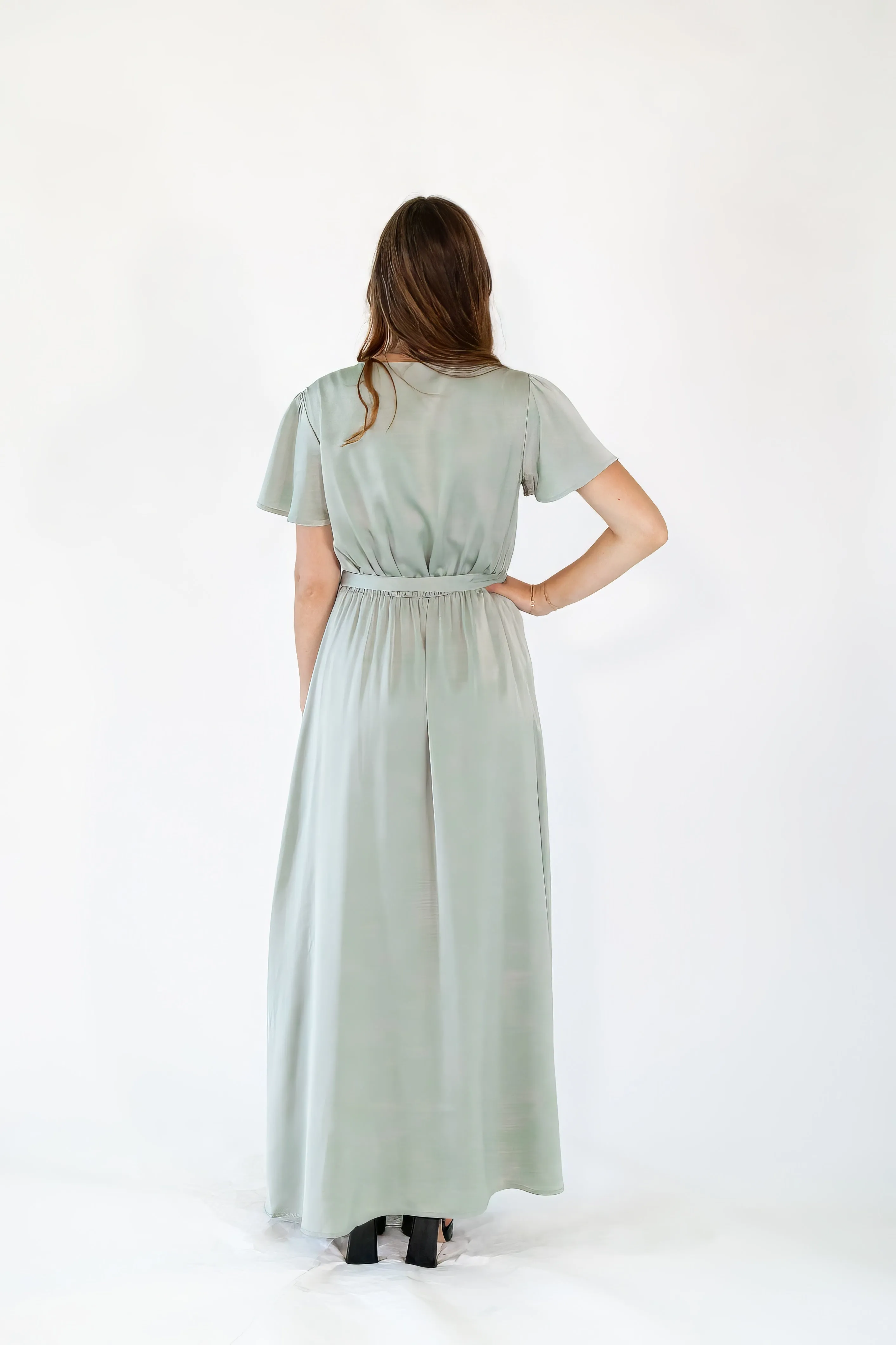 Meadow Sage Green Dress