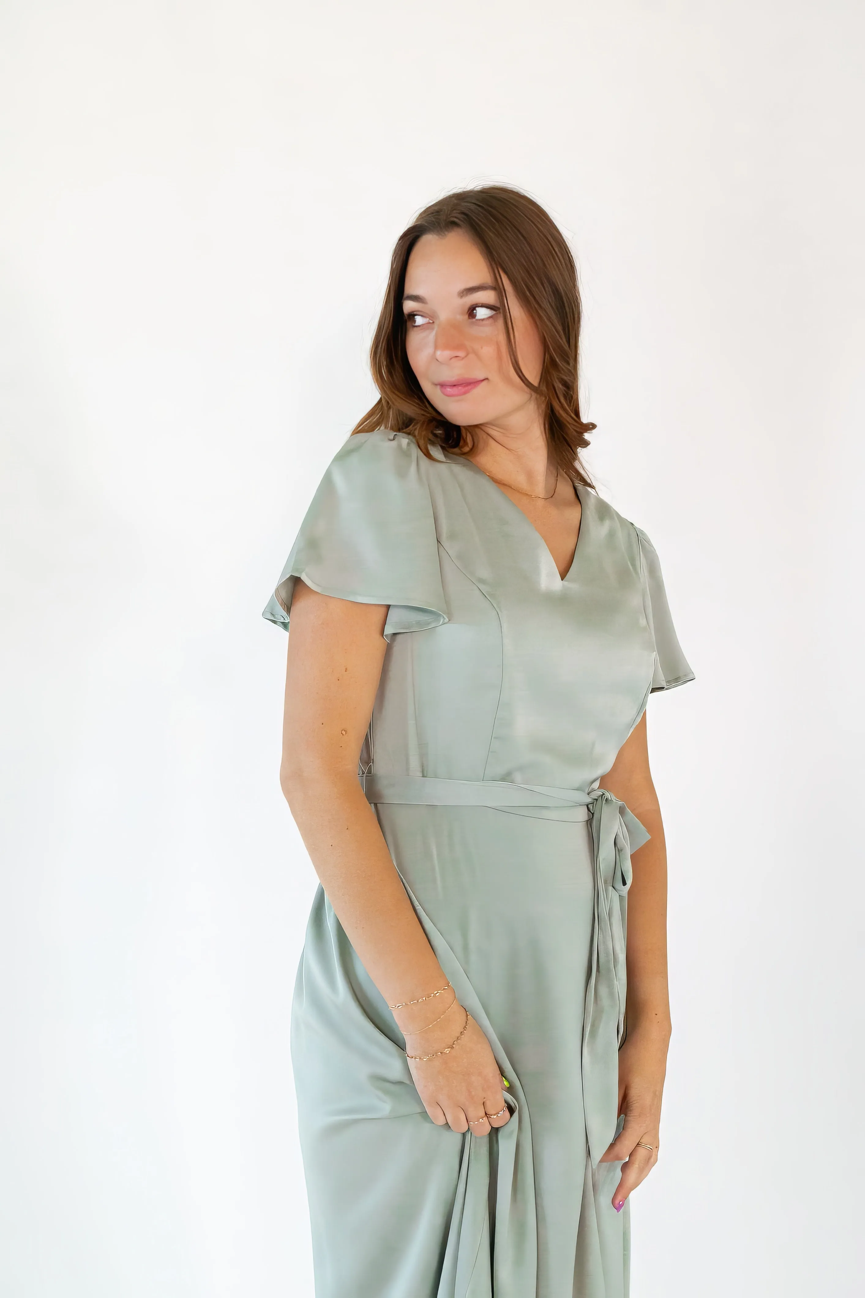 Meadow Sage Green Dress