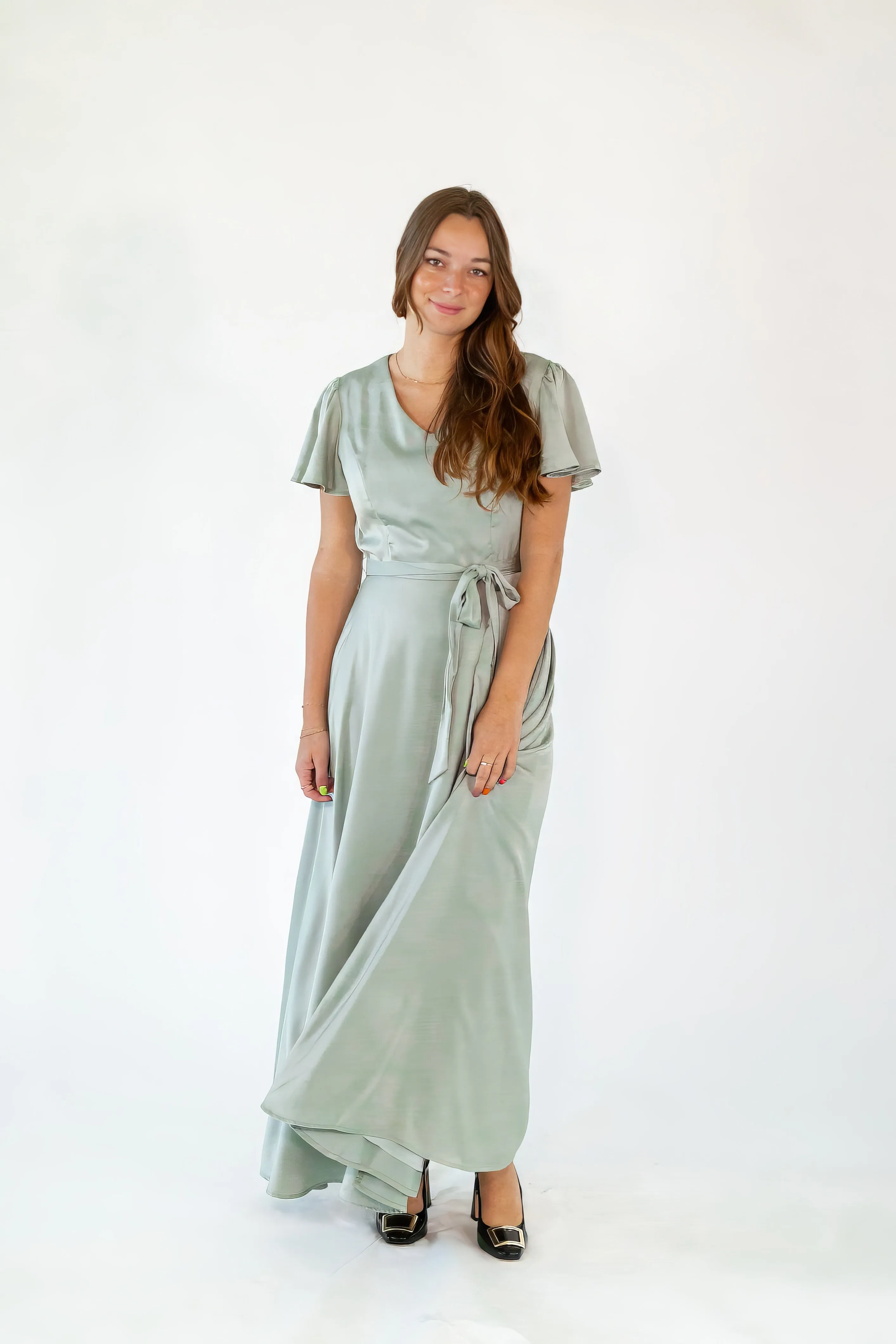 Meadow Sage Green Dress