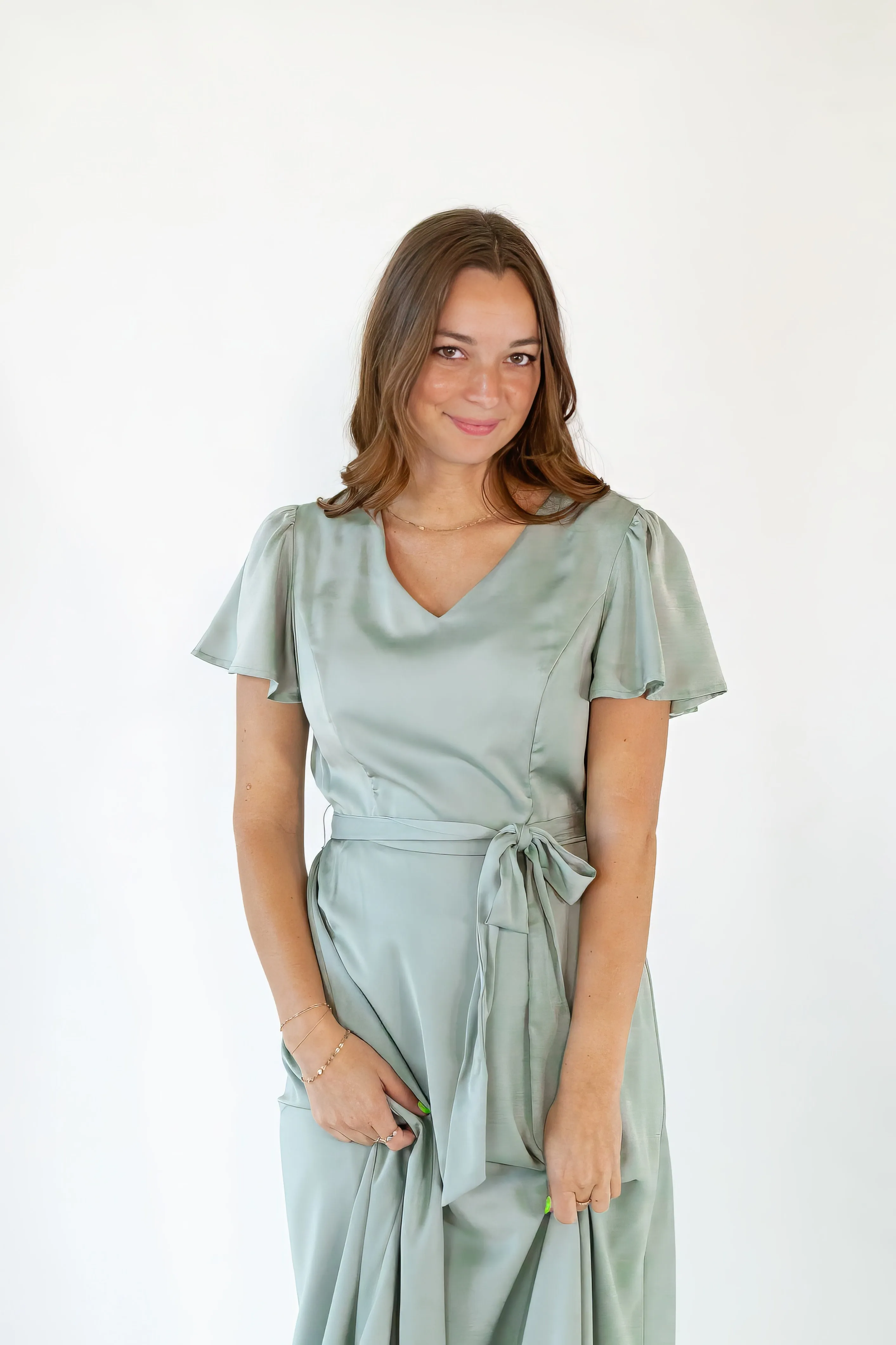 Meadow Sage Green Dress