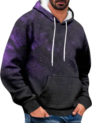 Men Sweatshirt Running Soft Outerwear Long Sleeve Lightweight Drawstring Hoodies Stylish Casual Athletic Sweatshirt