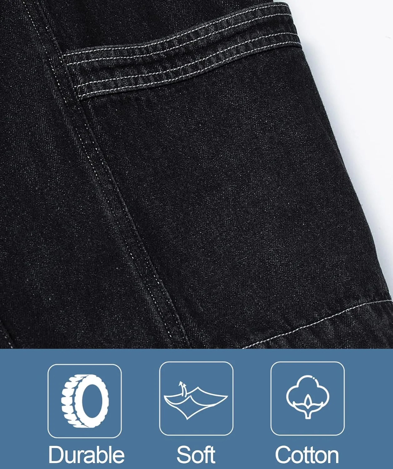 Men's Casual Denim Vest, Sleeveless Jeans Jacket Relaxed Fit Button Down Lapel Waistcoat