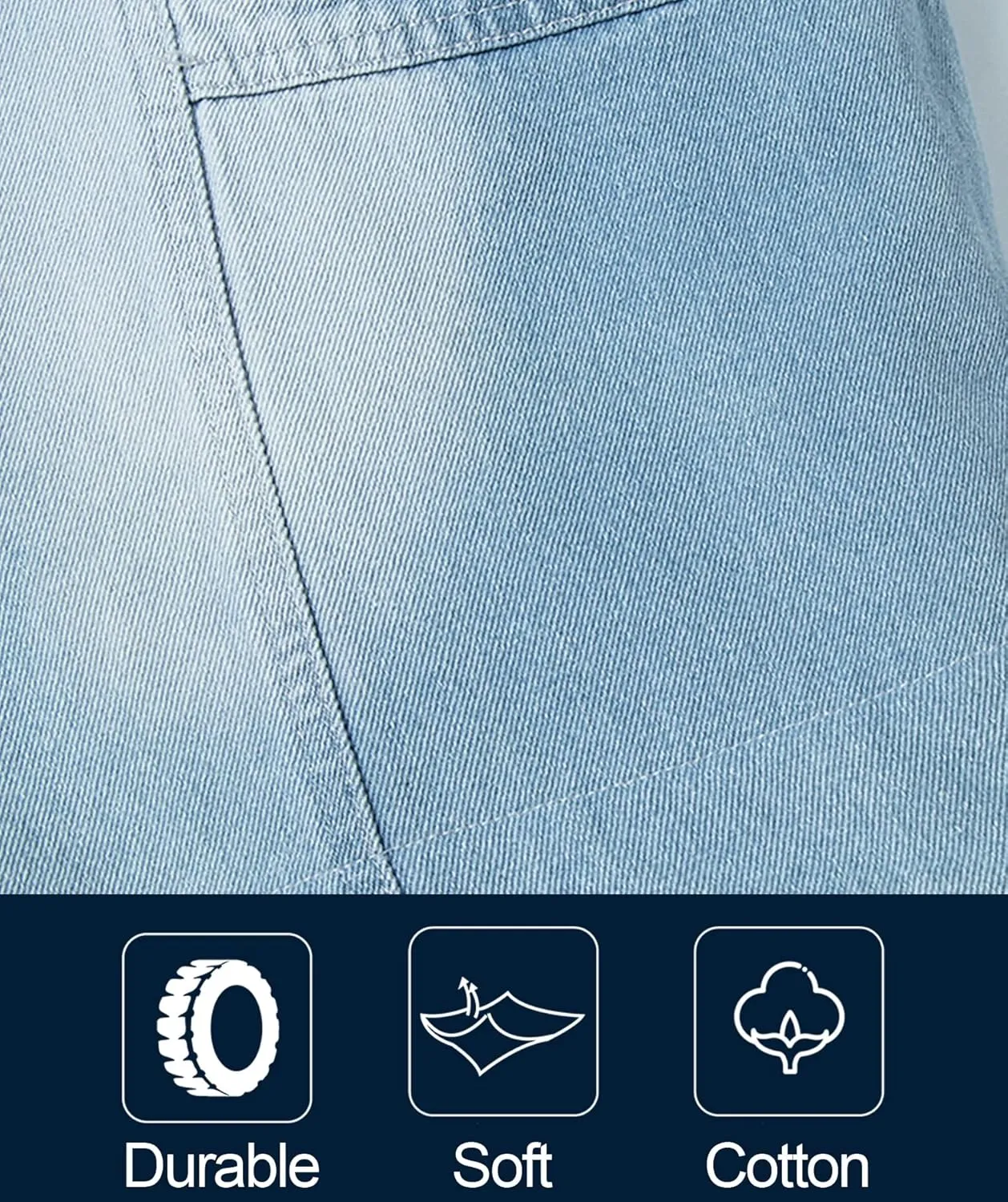 Men's Casual Denim Vest, Sleeveless Jeans Jacket Relaxed Fit Button Down Lapel Waistcoat