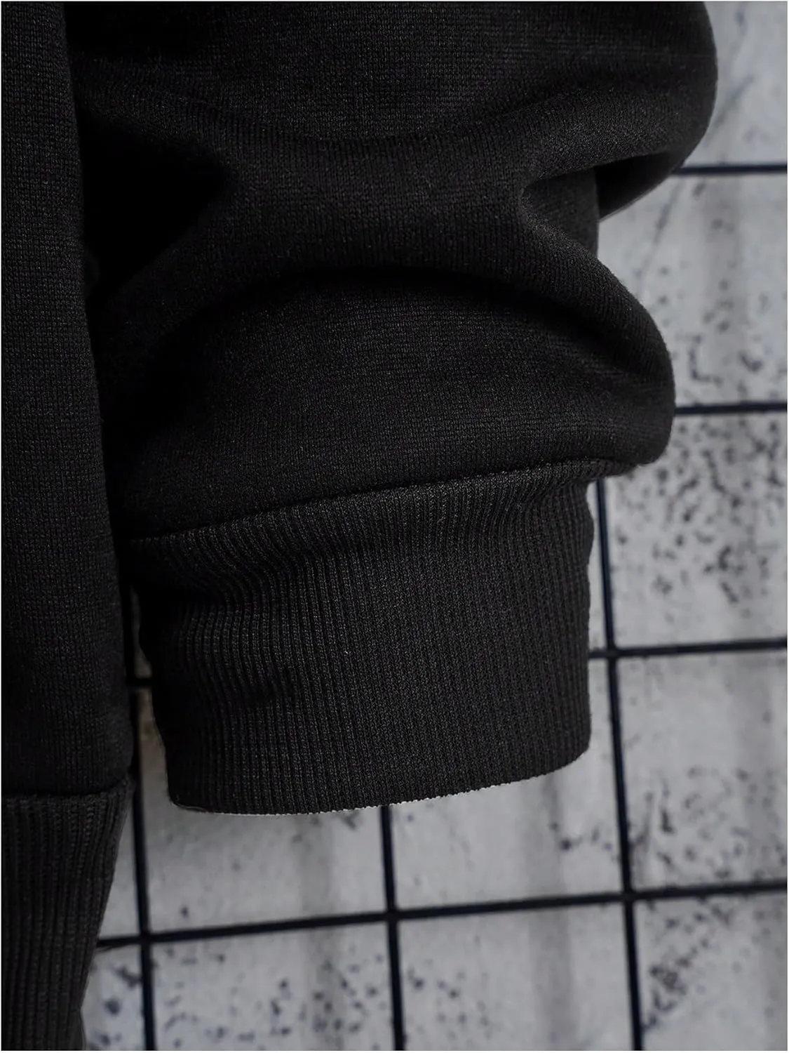 Men's Graphic Sweatshirt Letter Long Sleeve Crewneck Oversized Pullover Fall Fashion