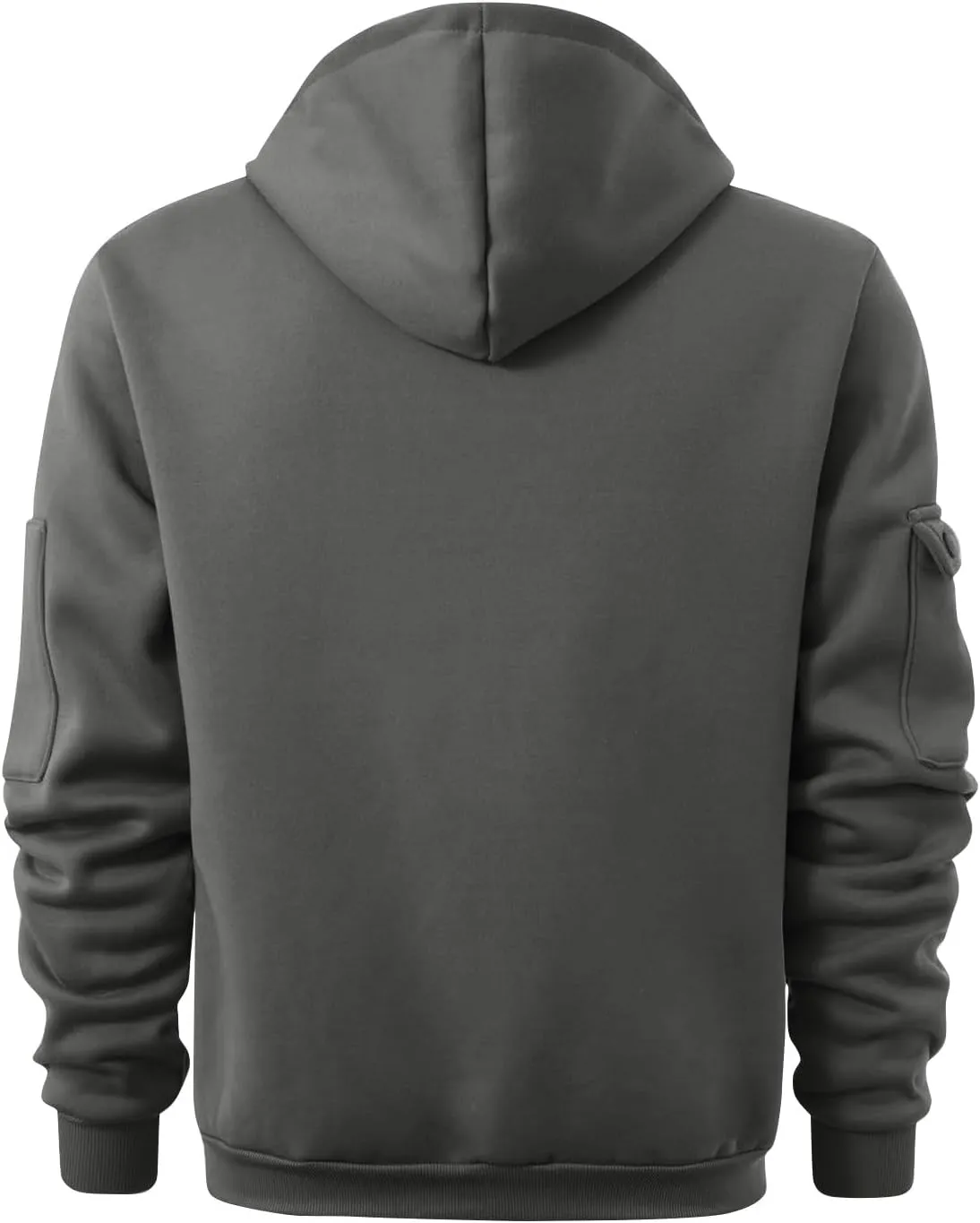 Mens Hoodies Pullover Oversized Long Sleeve Zip up Hooded Sweatshirt Drawstring Casual Jacket Sweater Fall Coat