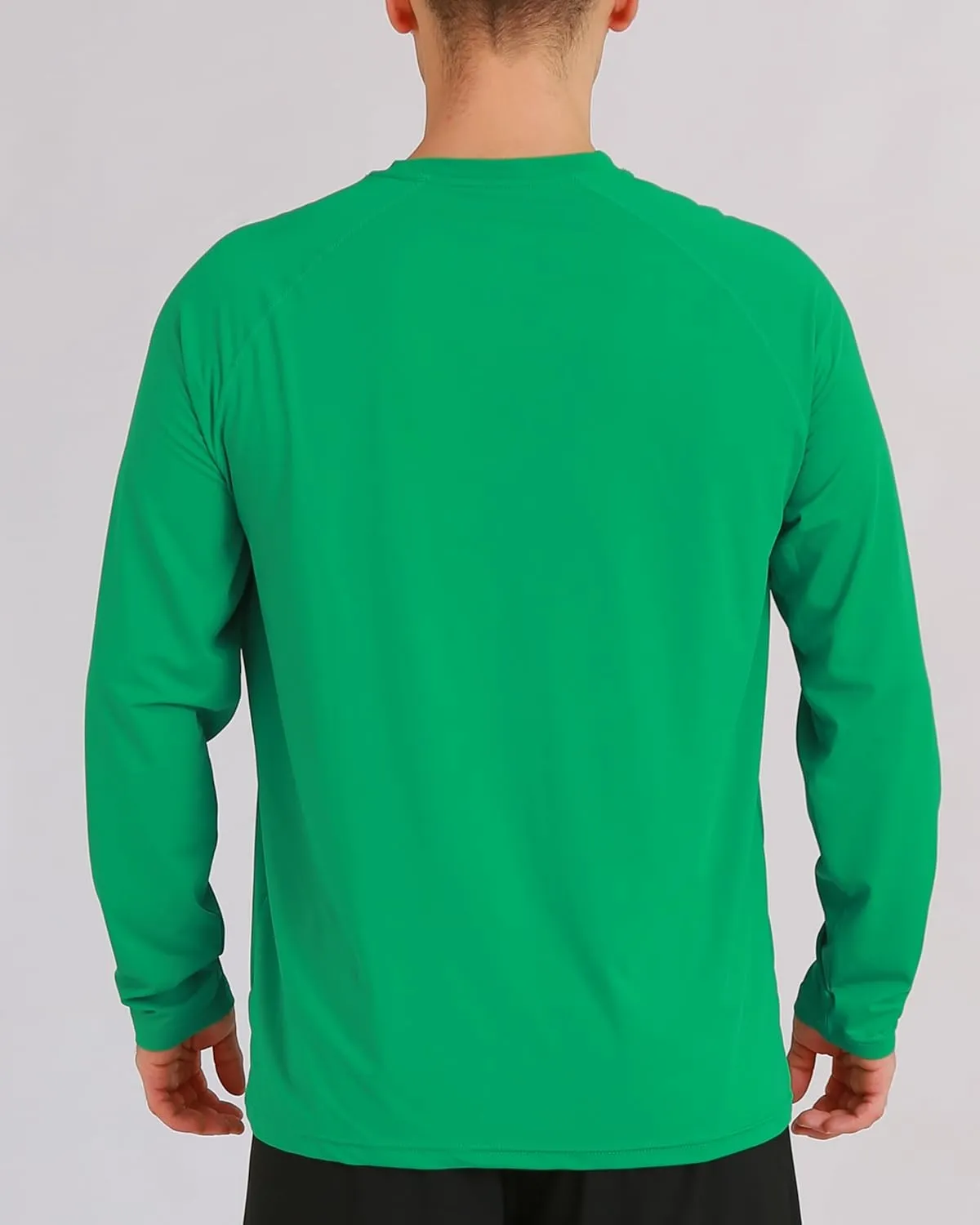 Men's Long Sleeve UPF 50  Sun Protection Swim T-Shirt Quick Dry Lightweight Running Fishing Rash Guard