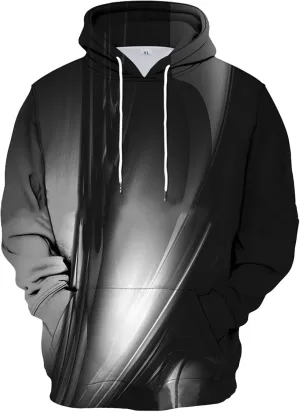 Mens Oversized Graphic Hoodie: Lightweight Designer Casaul Sweatshirt Oversized Workout Streetwear