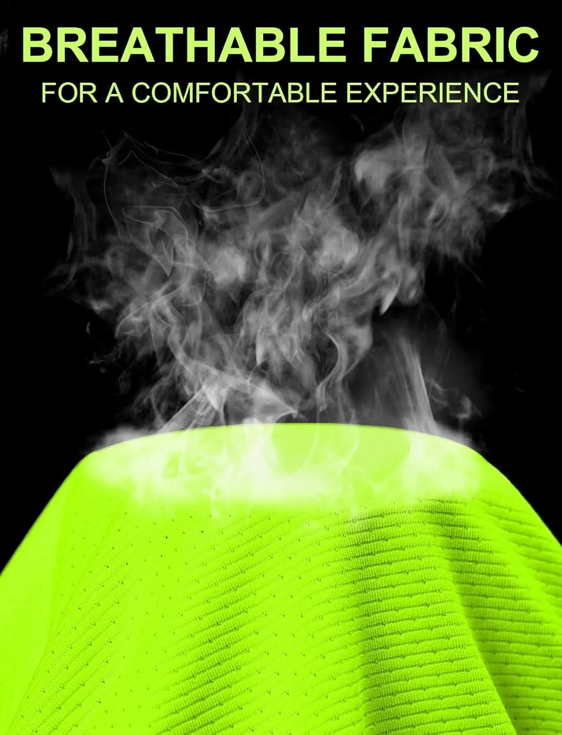Mens Workout Shirts Dry Fit, Running Top Athletic Tee Moisture Wicking Crewneck Gym T-Shirts Short Sleeve