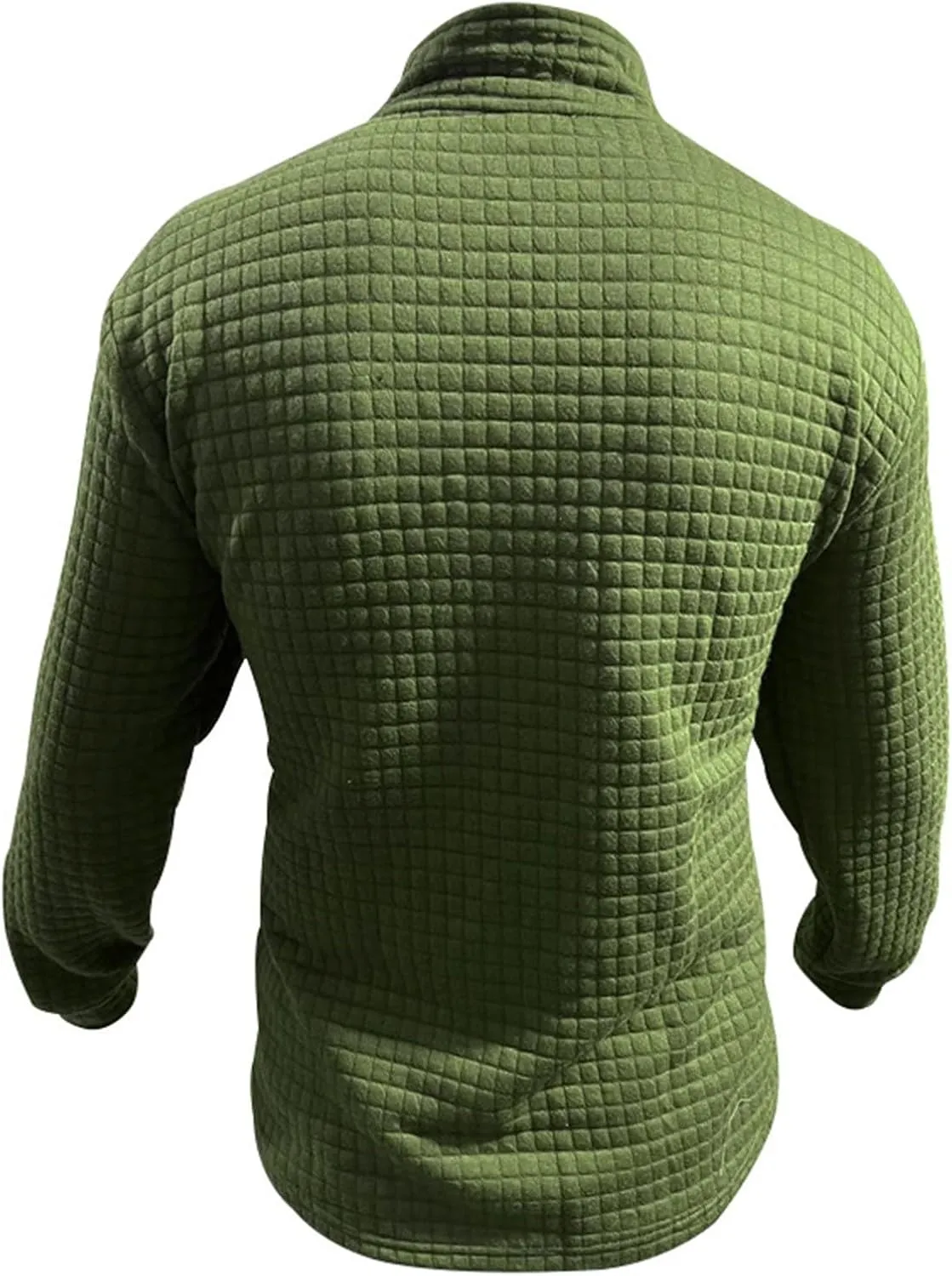 Men'S Zip Up Sweatshirts For Fashion Long Sleeve Stand Collar Casual Fit Quarter Zip Pullover Sweaters