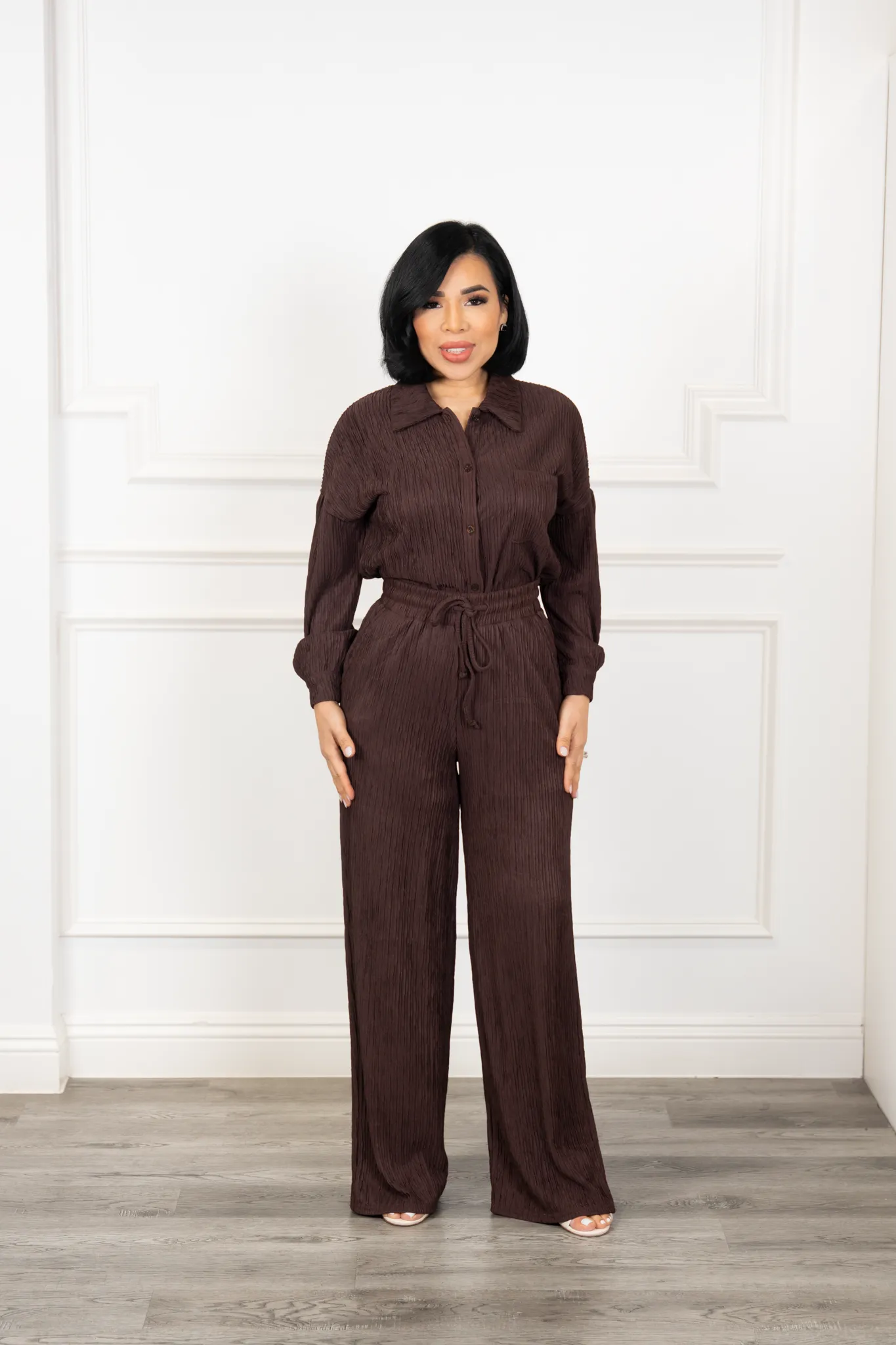 Minerva - Dark Brown Cozy Set