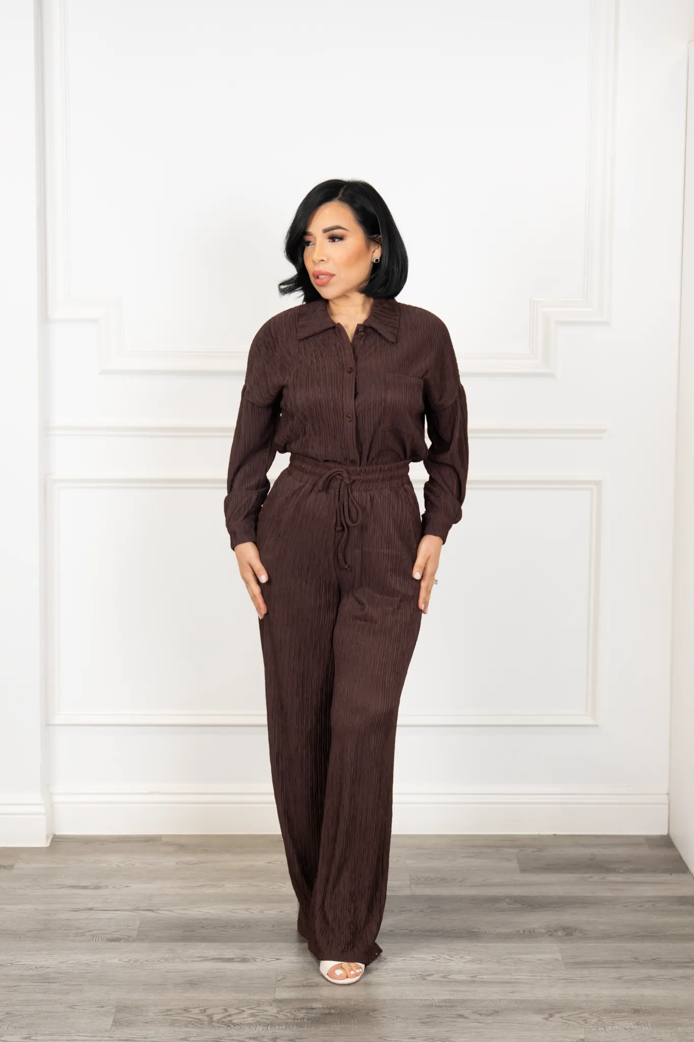 Minerva - Dark Brown Cozy Set