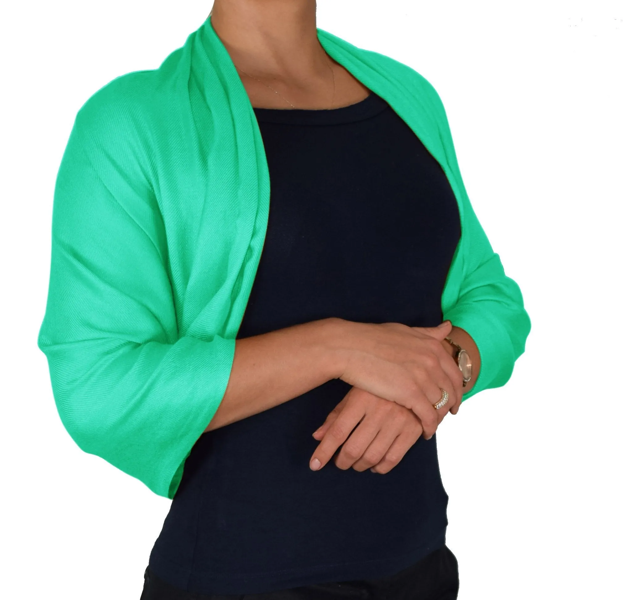 Mint Green Pashmina Shawl Wrap Scarf