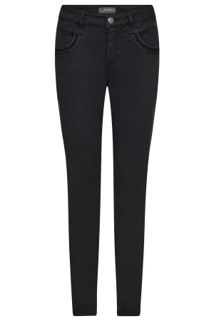 Mos Mosh 163350 Phantom Black Regular Naomi Treasure Pant Trousers