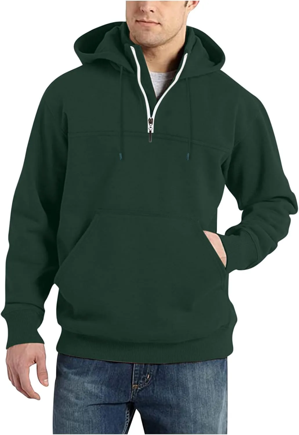 Muscularfit Mens Sweatshirt Hoodie Zip Up Lightweight Gym Athletic Sweatshirt Hooded Pullover Casual Long Sleeve Fall Hoodies