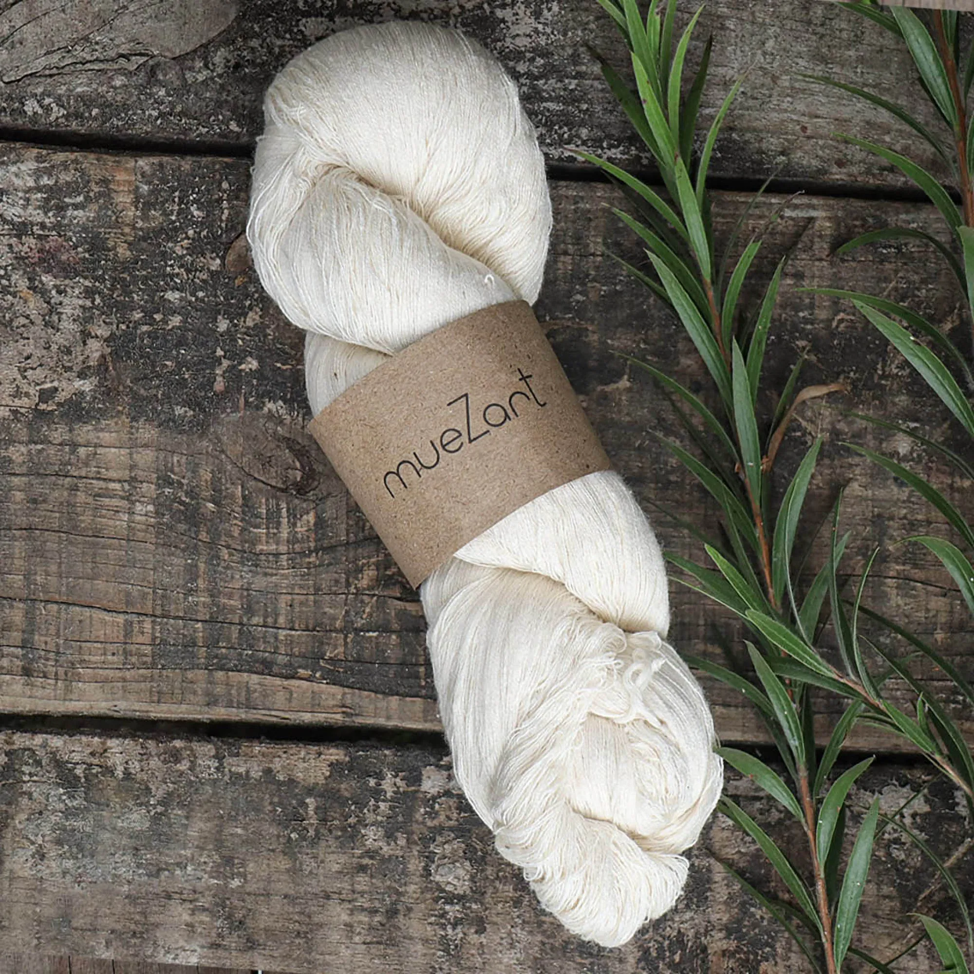 Natural Color of Eri Silk Weaving Yarn 60/2 | 1 Kg