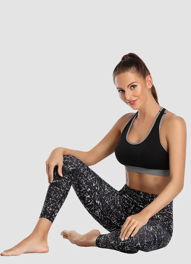 Newborn High Waist Yoga Leggings 25” — Galaxy