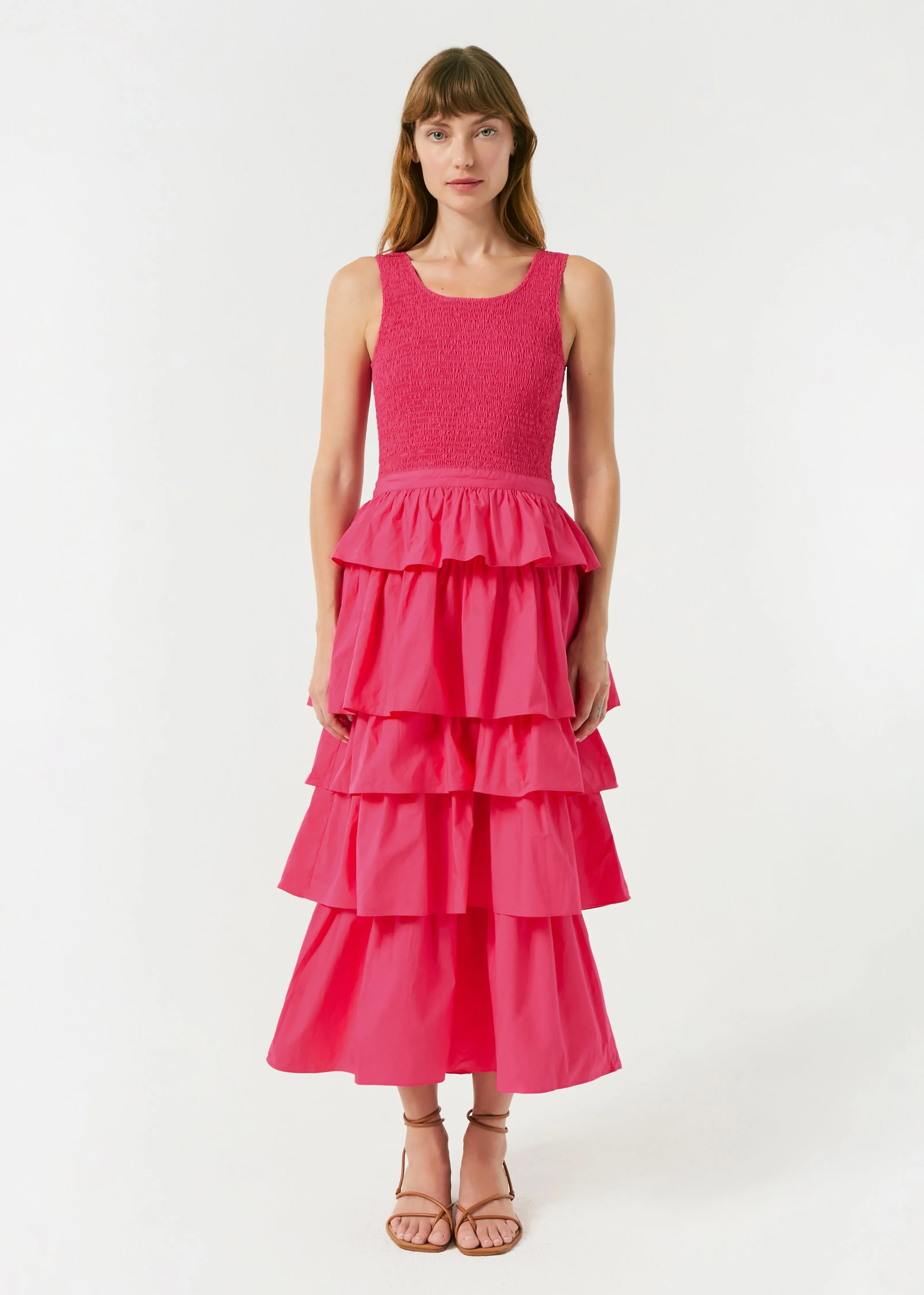 Nia Dress | Hot Pink
