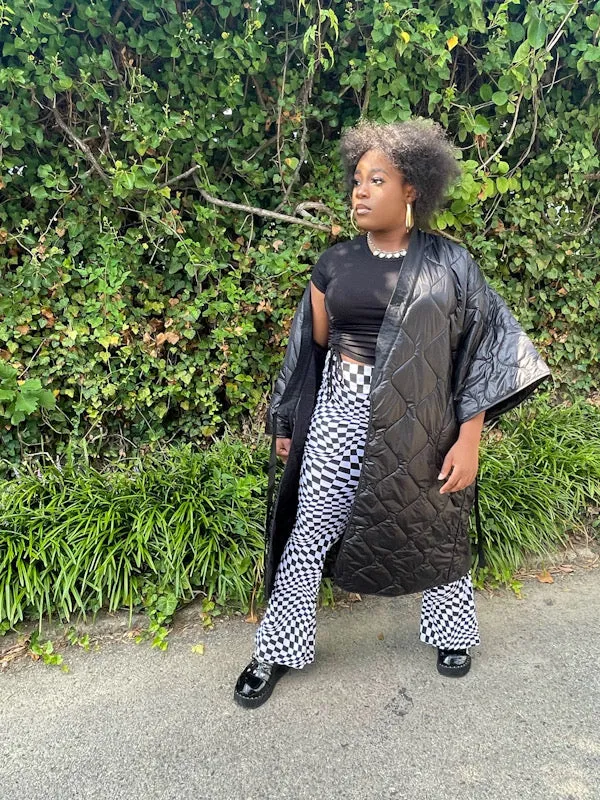 Not your nanas, "Quilted Kimono Jacket"