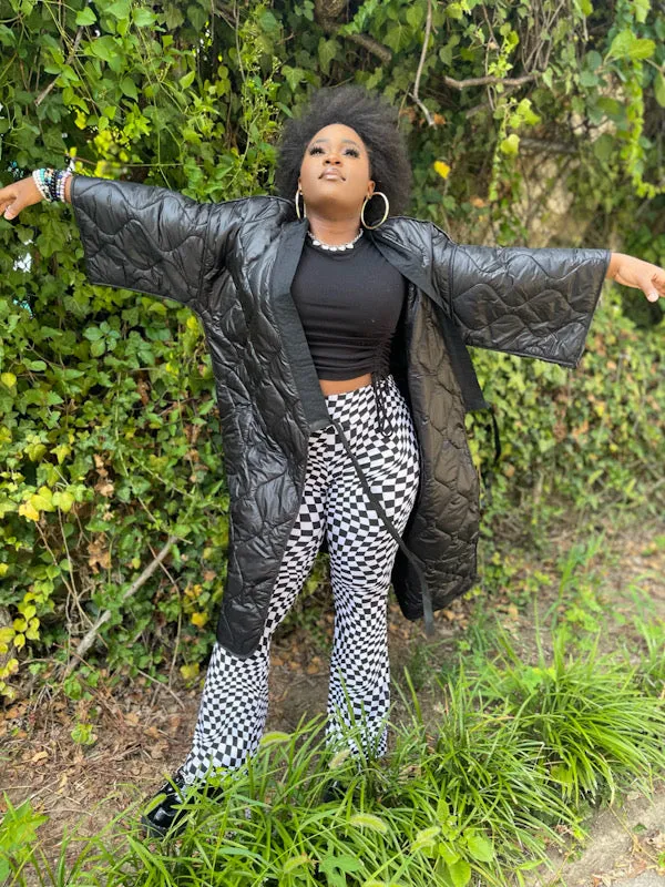 Not your nanas, "Quilted Kimono Jacket"