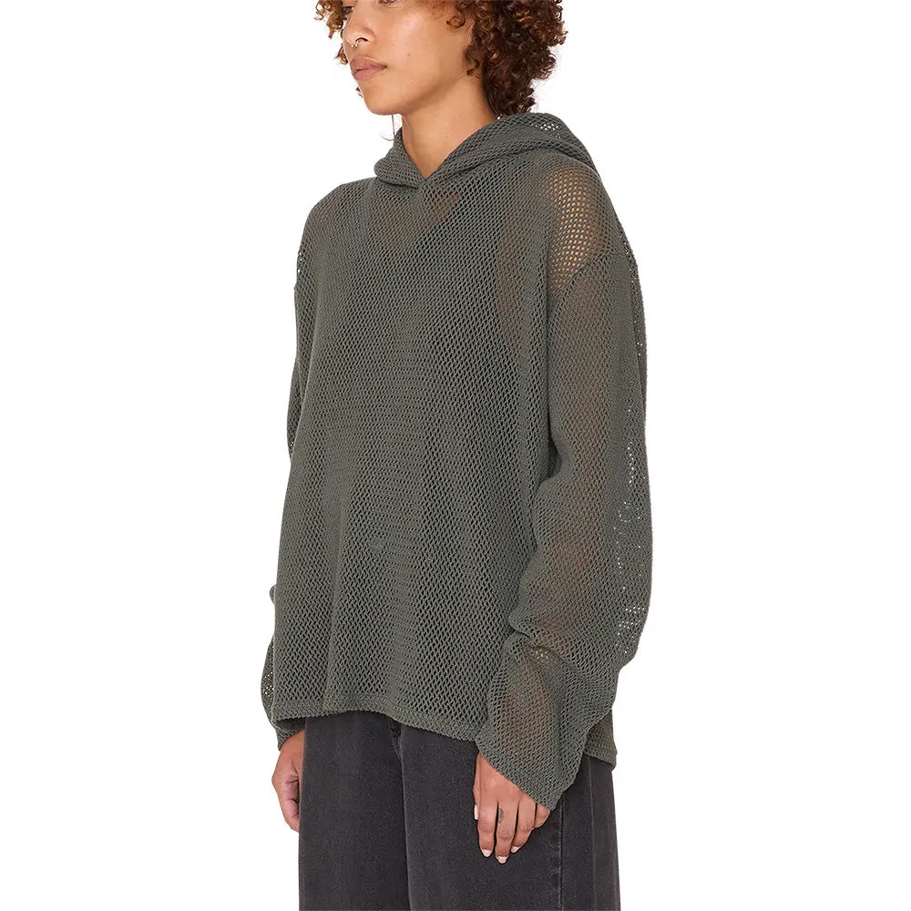 OBEY BILLY MESH HOOD LS // INK