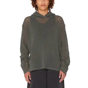 OBEY BILLY MESH HOOD LS // INK
