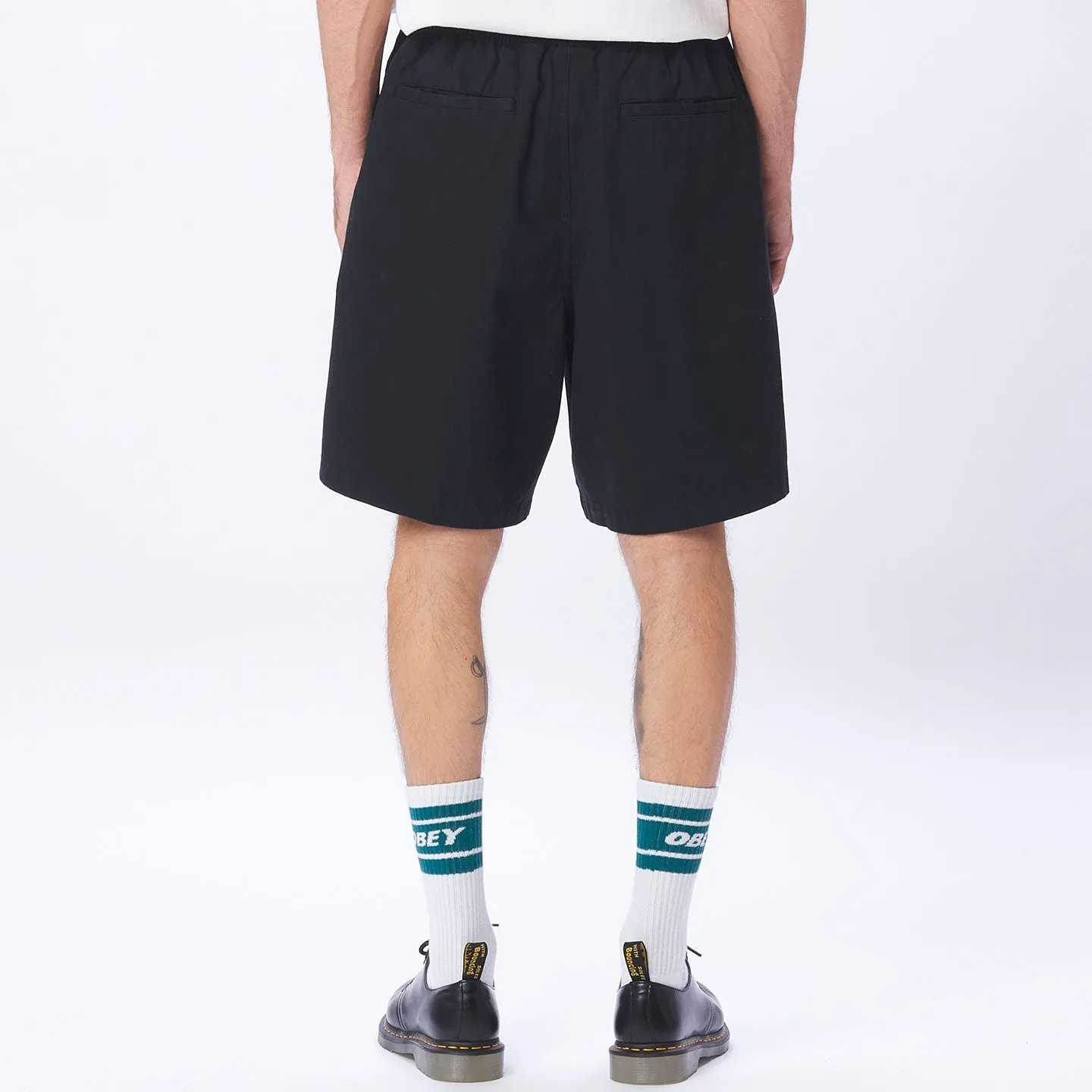 Obey Men's Easy Relaxed Twill Short Black 172120078 BLK