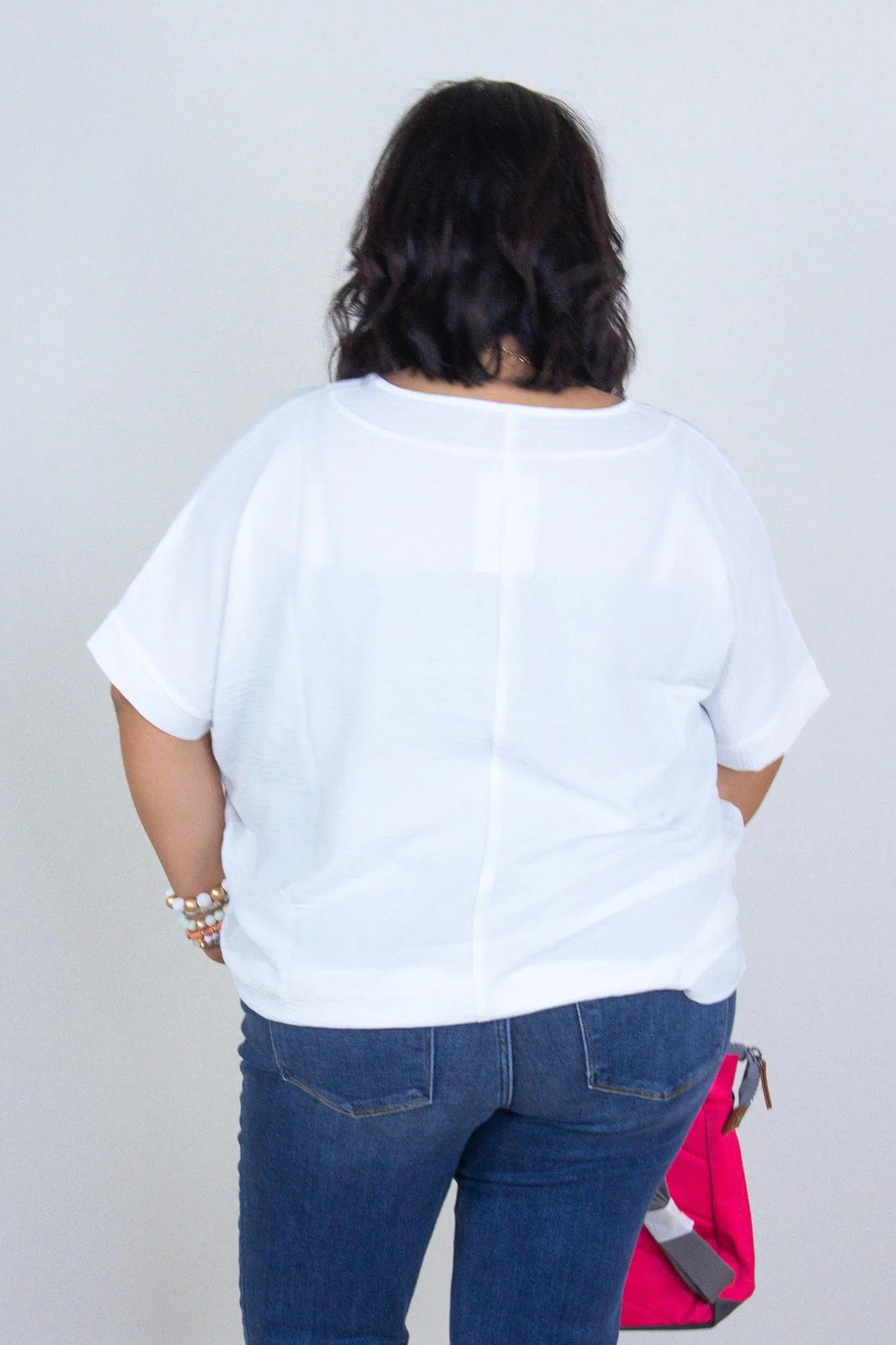 Off White Breezy Blouse