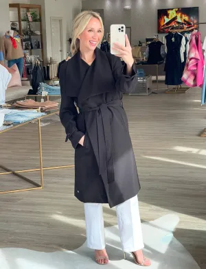 Olivia Trench in Black