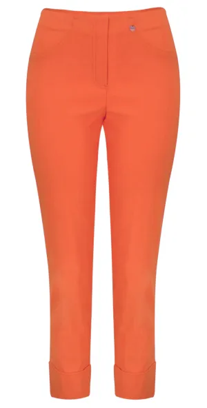 Orange Bella 3/4 Trousers
