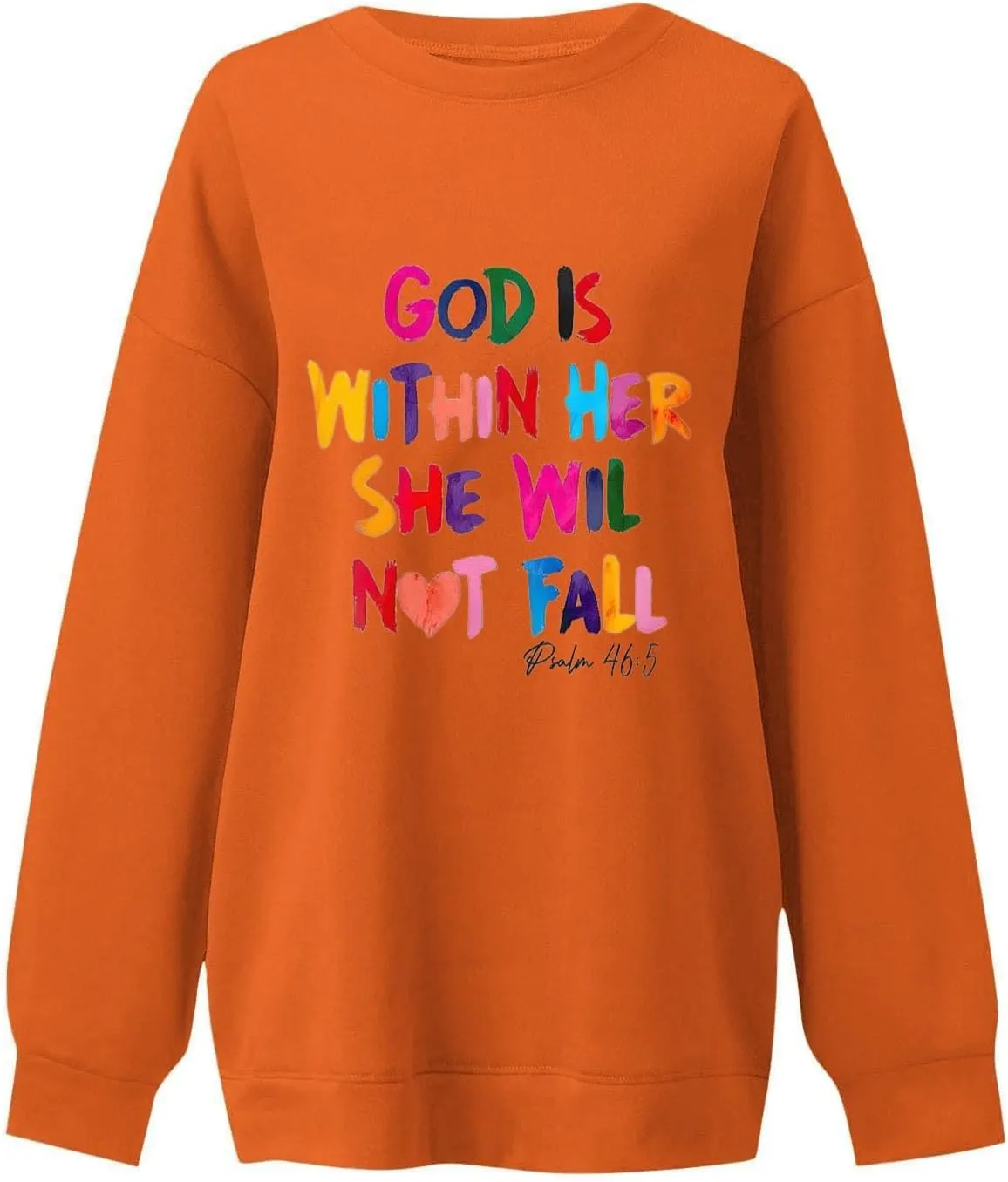 Oversized Crewneck Sweatshirt Women 2024 Winter Fashion Clothes Causal Loose Long Sleeve Pullover Tops Preppy Shirts