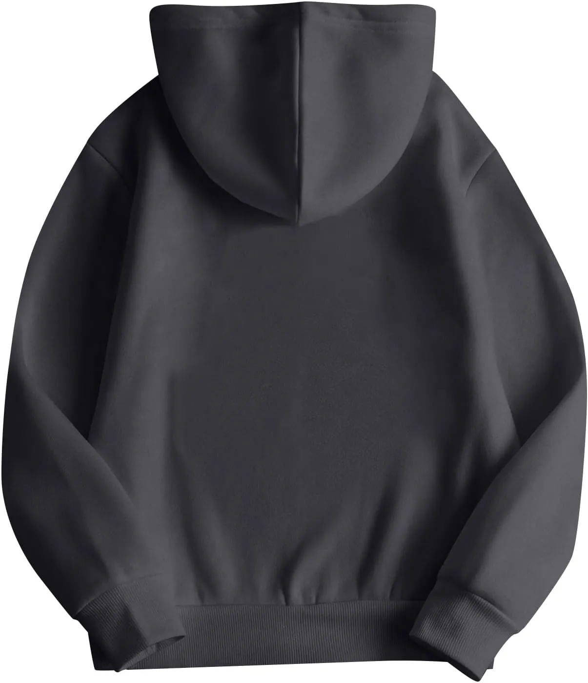 Oversized Hoodies for Women Fleece Plain Hooded Sweatshirts with Pocket Casual Long Sleeve Pullover Sweaters Y2k Tops