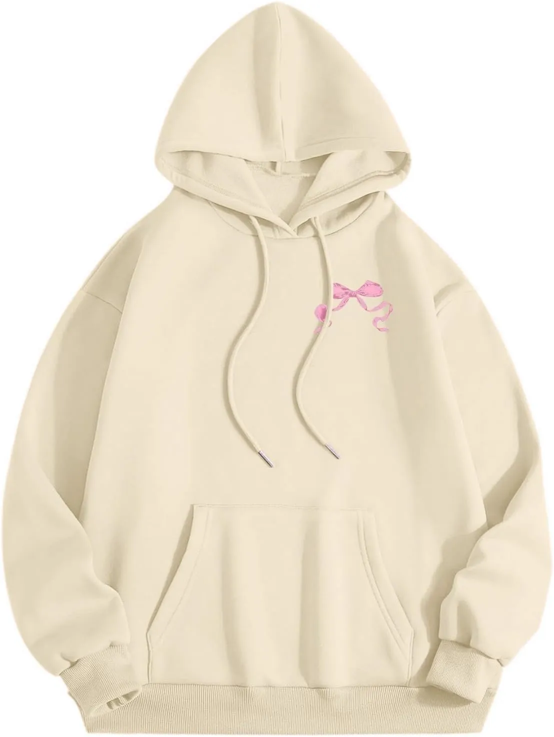 Oversized Hoodies for Women Plus Size Fall Long Sleeve Casual Print Preppy Hoodie Y2k Sweatshirts Teen Girls Clothes