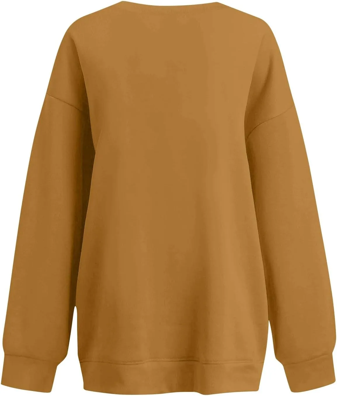 Oversized Sweatshirt for Women Y2K Crewneck Pullover Hoodie Lightweight Sweaters Fall Fashion for Women 2024