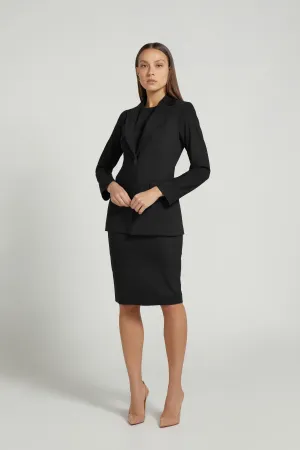 PENCIL DRESS SET BLACK