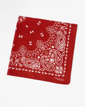 Pilgrim Paisley Bandana in Wine