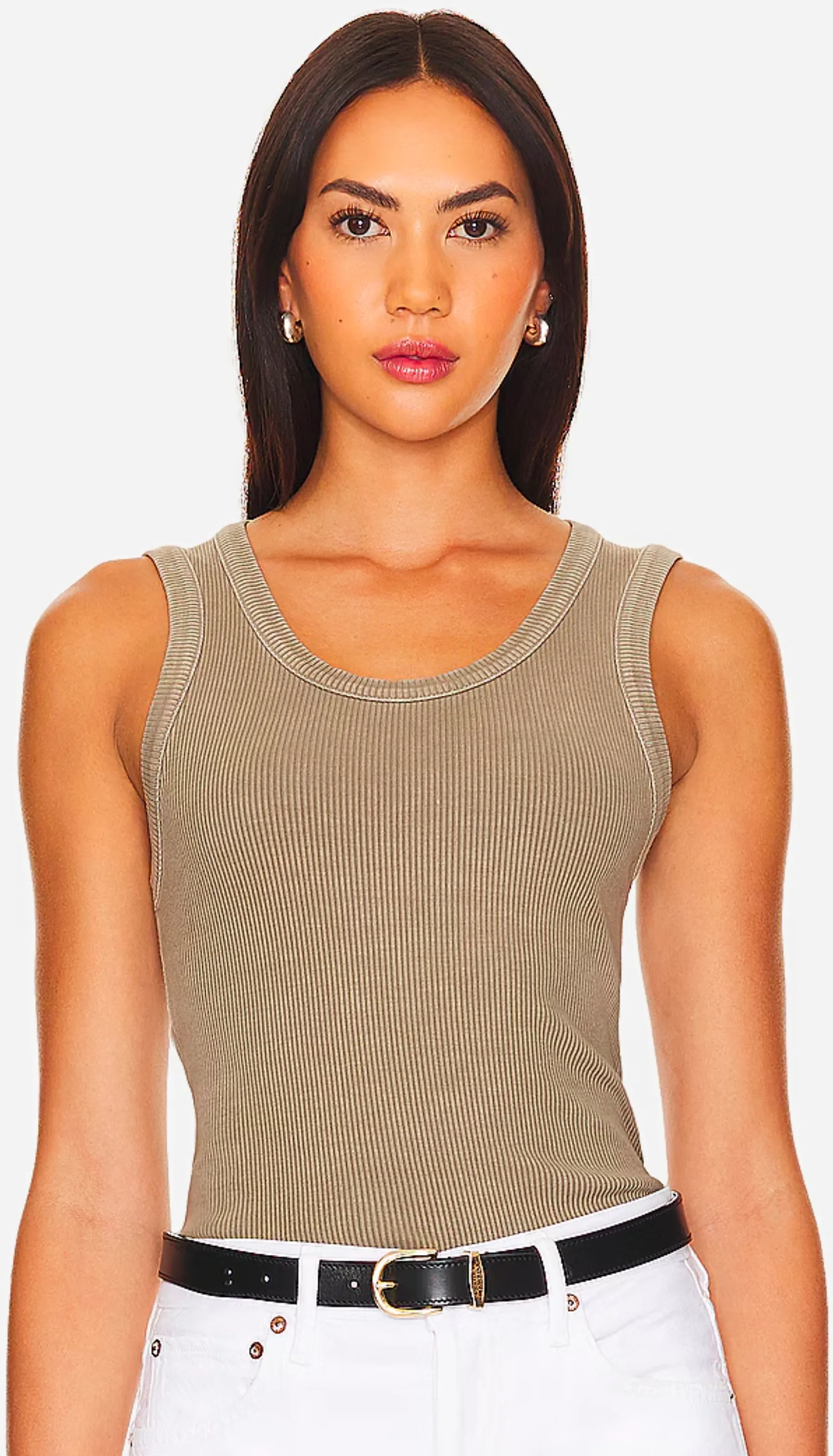 Poppy Scoop Neck Tank