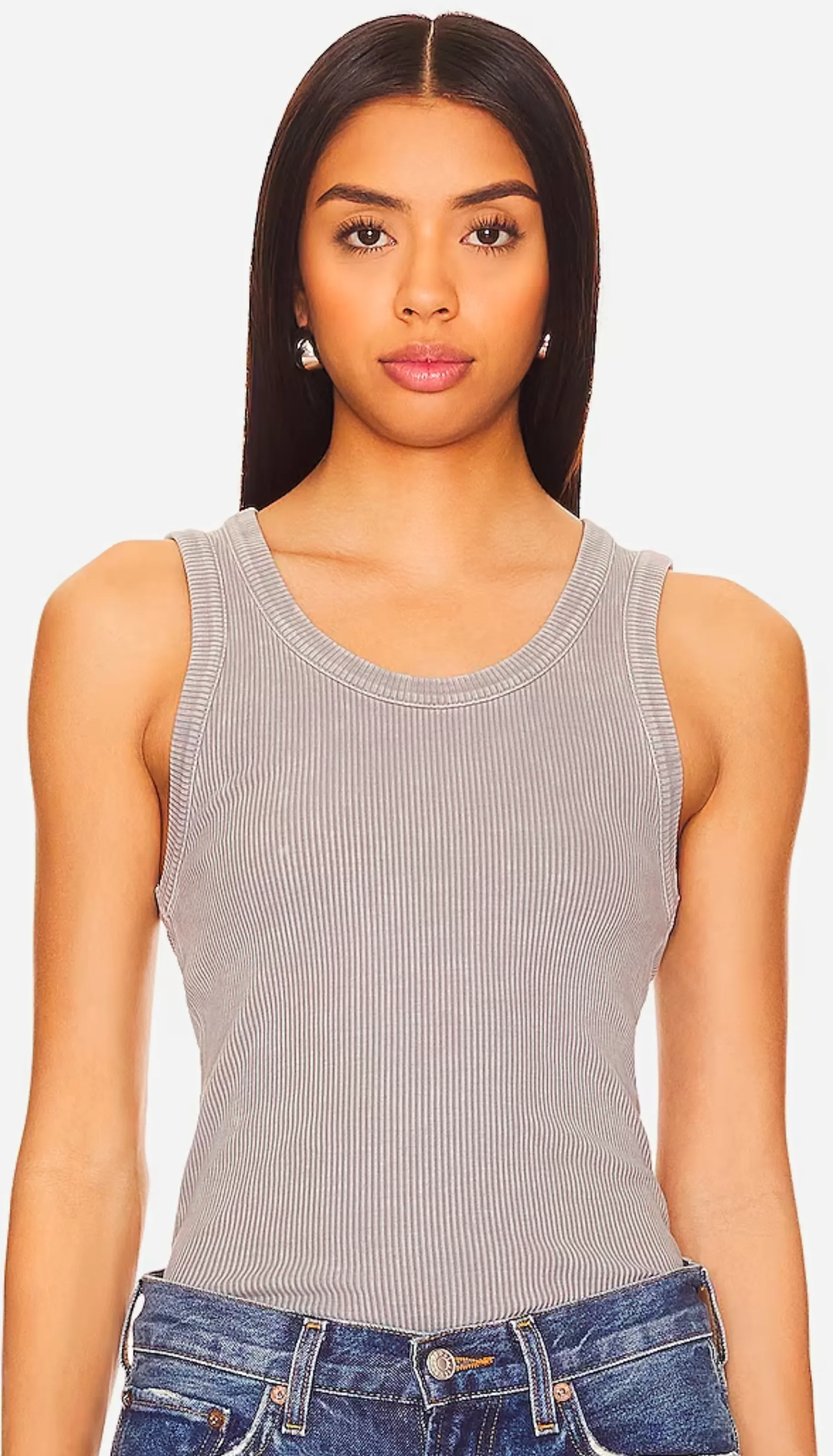 Poppy Scoop Neck Tank