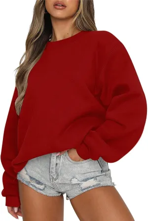 Prime Deal 2022 Women's Purses Overstock Clearance Returned Items for Sale Clearance Boxes Crewneck Oversized Sweatshirts for Women Loose fit Trendy Plain Hoodie