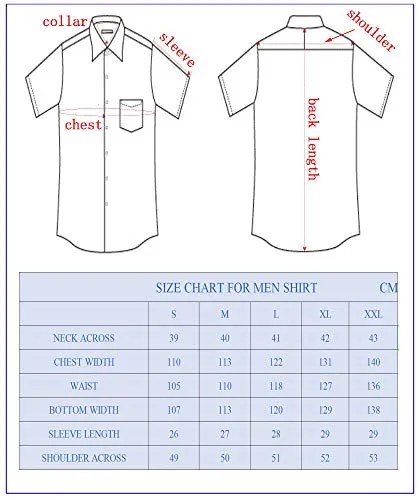 Quick Dry Regular Fit Hawaiian Shirt up to 4XL