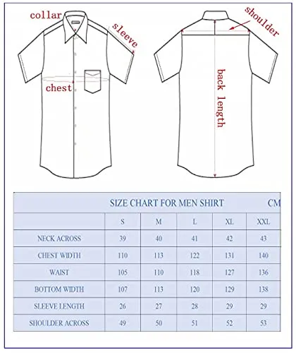 Quick Dry Regular Fit Hawaiian Shirt up to 4XL