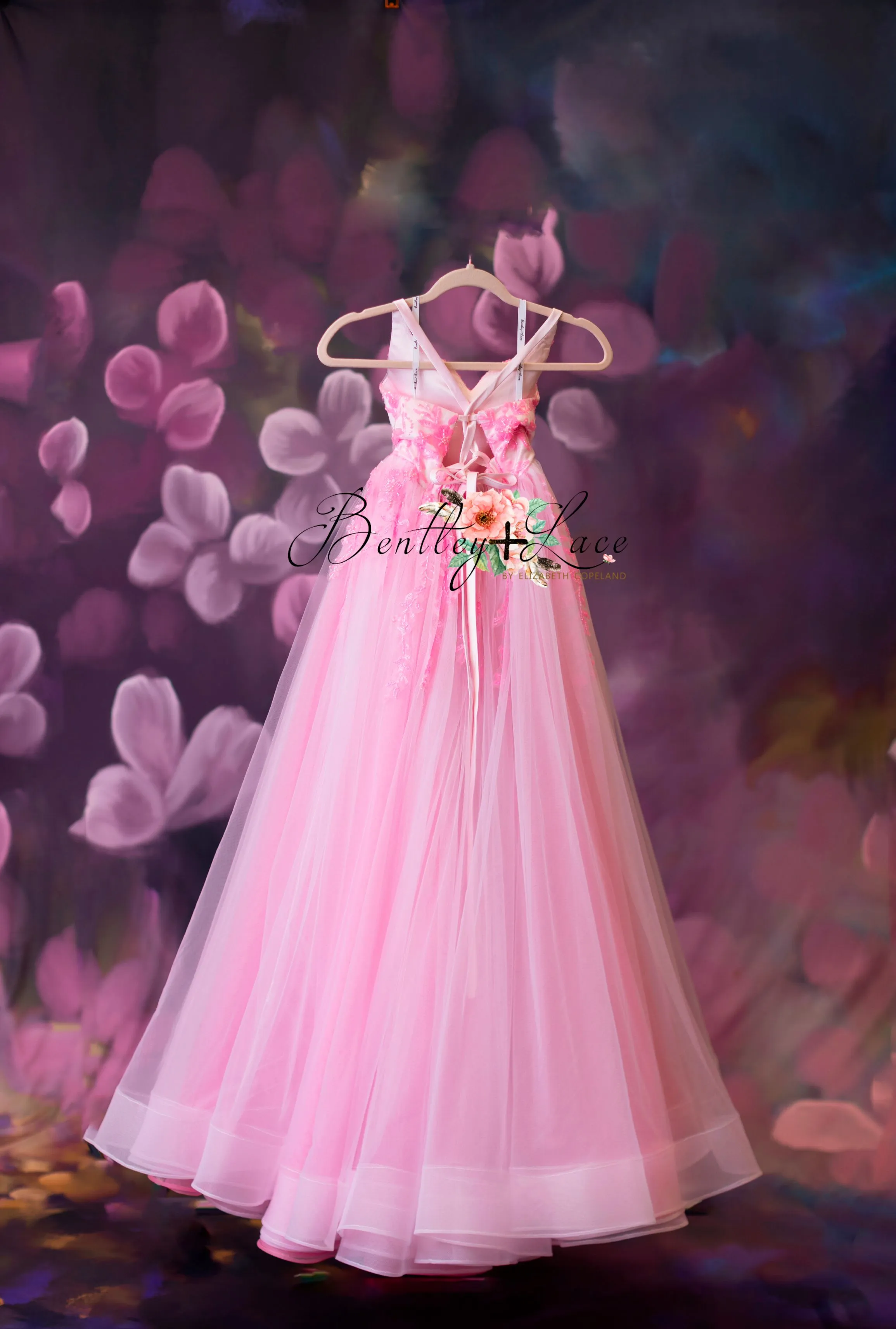 "Pink Dazzle" -   Tulle Floor Length ( 8 Year - 9 Year)