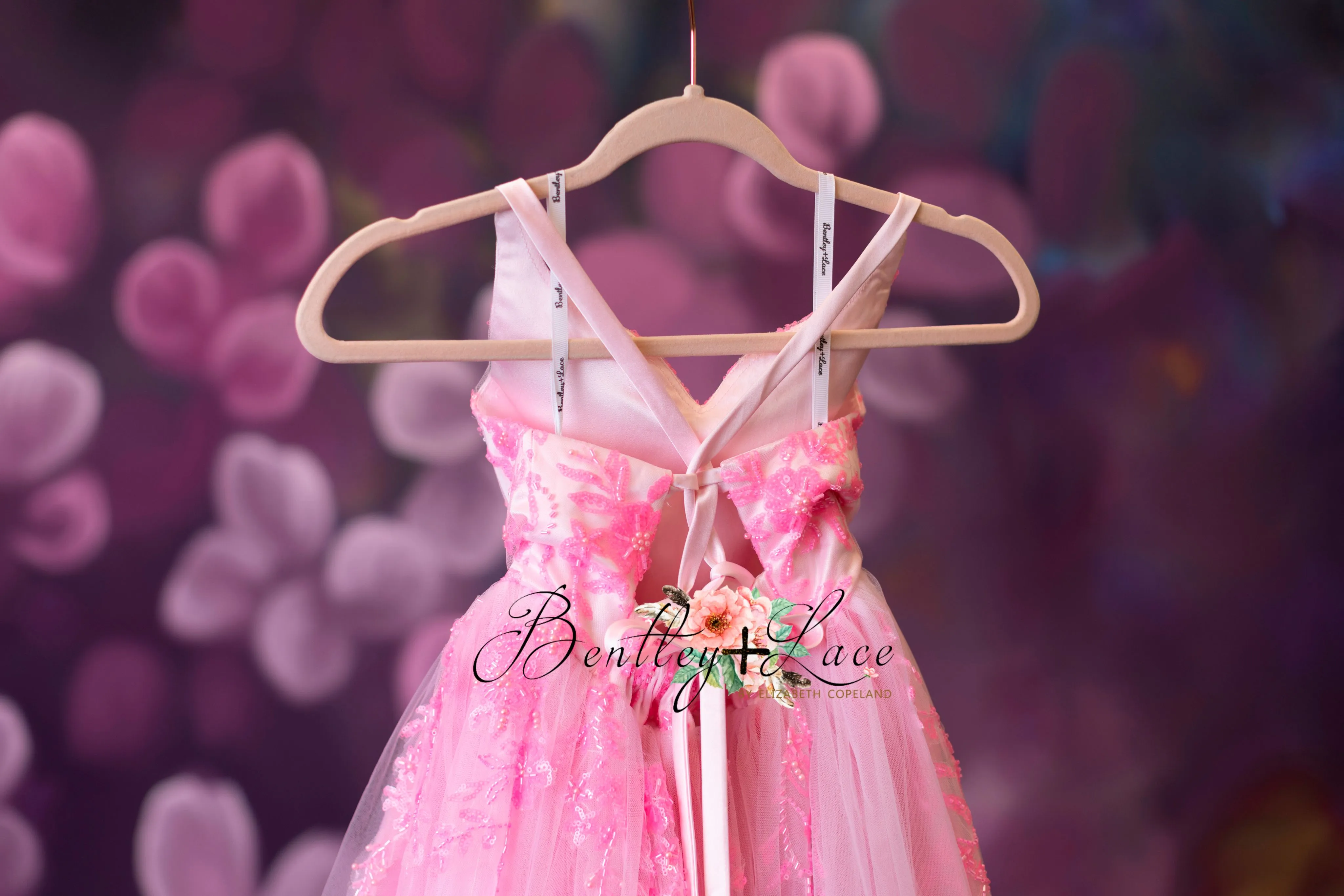 "Pink Dazzle" -   Tulle Floor Length ( 8 Year - 9 Year)