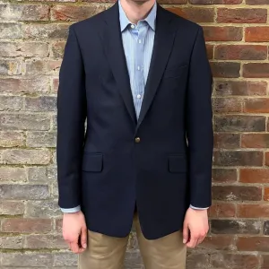 Regent Heritage - 'Sharks Tooth' Jacket - Navy Wool 300g- Dugdale