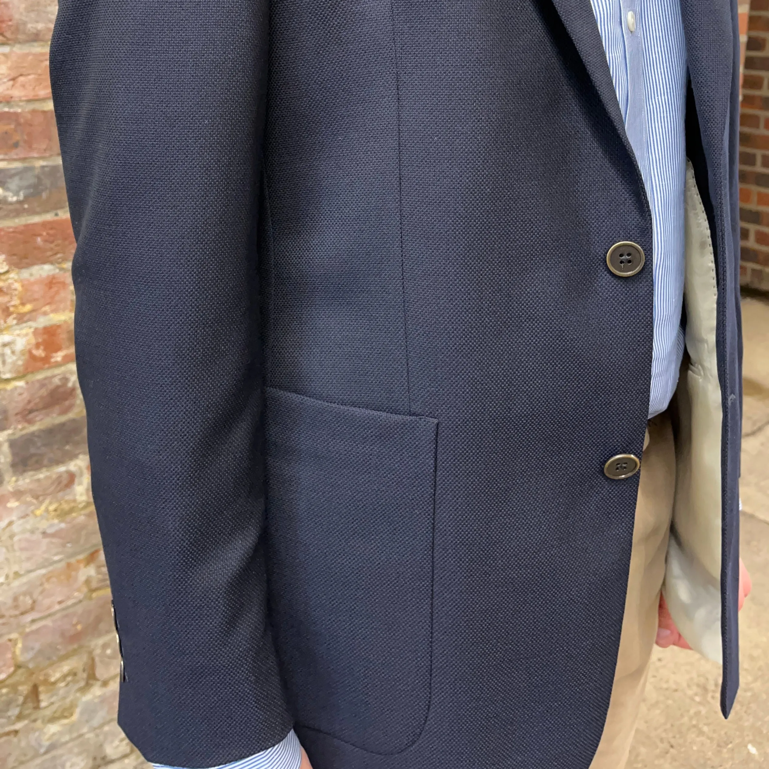 Regent - 'Lazlo' Blazer - Navy Blue - Wool 285g - Reda