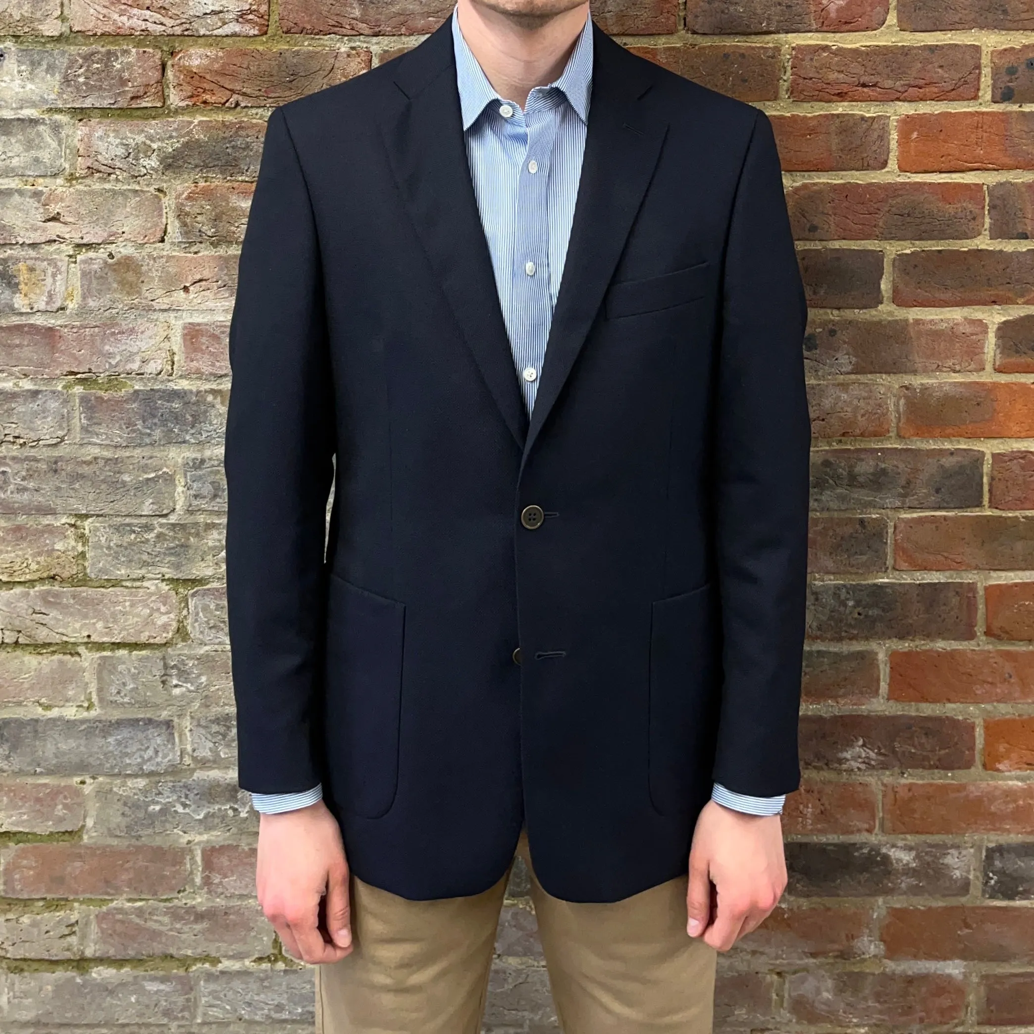 Regent - 'Lazlo' Blazer - Navy Blue - Wool 285g - Reda