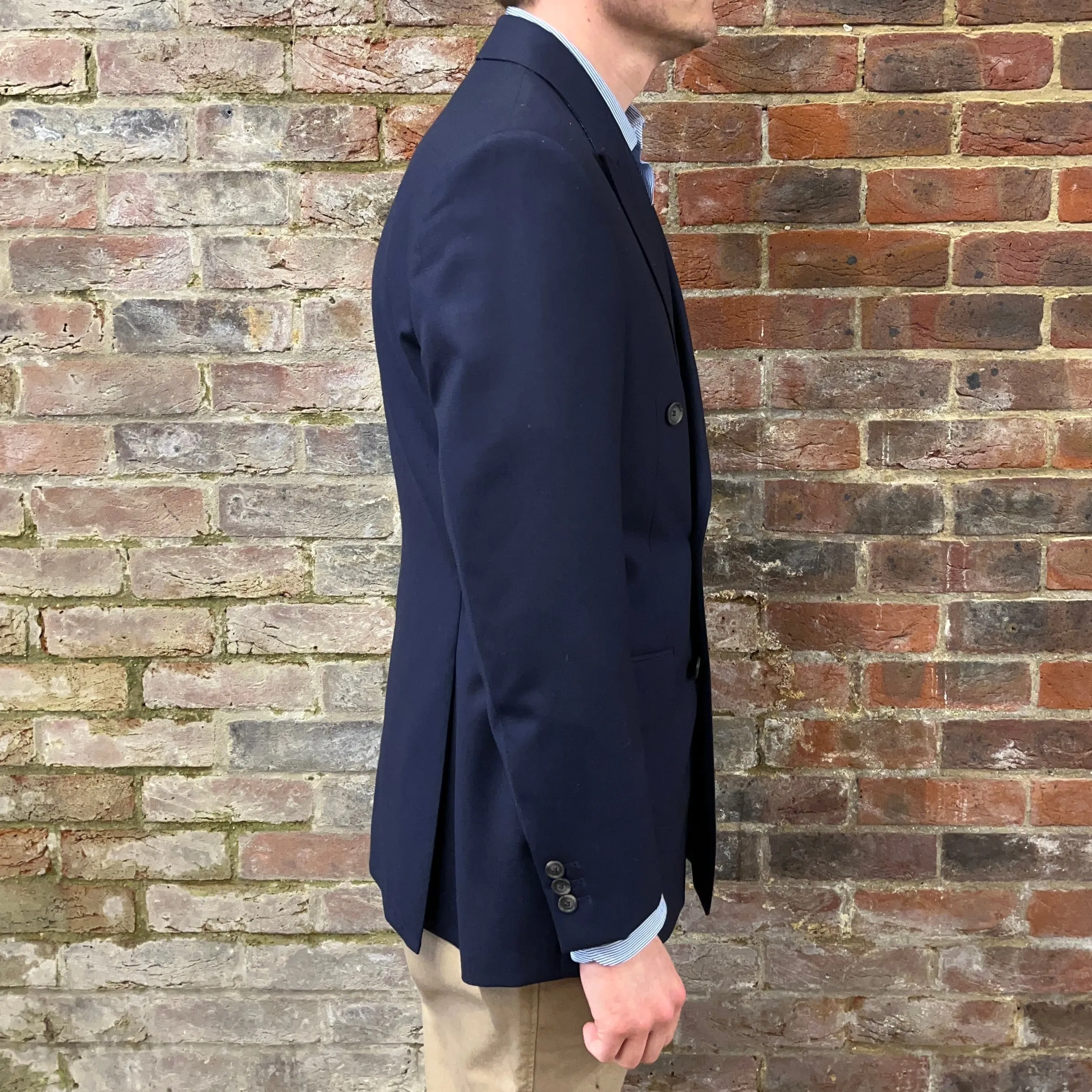 Regent -Thompson - Double-Breasted Blazer - 280g - Harrison's of Edinburgh cloth